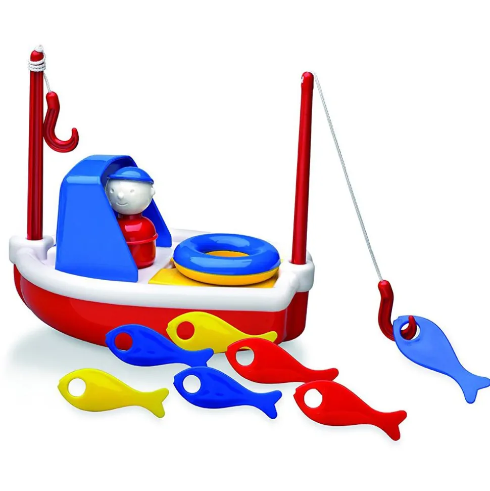 Ambi Toys Bath Time Fishing Boat