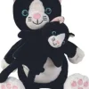 Beleduc Mom and Baby Cat and Kitten Hand Puppet and Finger Puppet