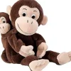 Beleduc Monkey and Baby Hand Puppet and Finger Puppet