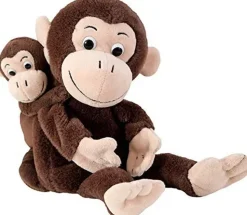 Beleduc Monkey and Baby Hand Puppet and Finger Puppet