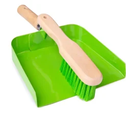 Big Jigs Dust Pan and Brush Set Metal