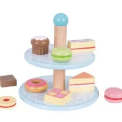 Bigjigs Cake Stand with 9 Cakes