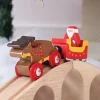 Bigjigs Christmas Santa Sleigh with Reindeer