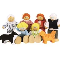 Bigjigs Doll Family