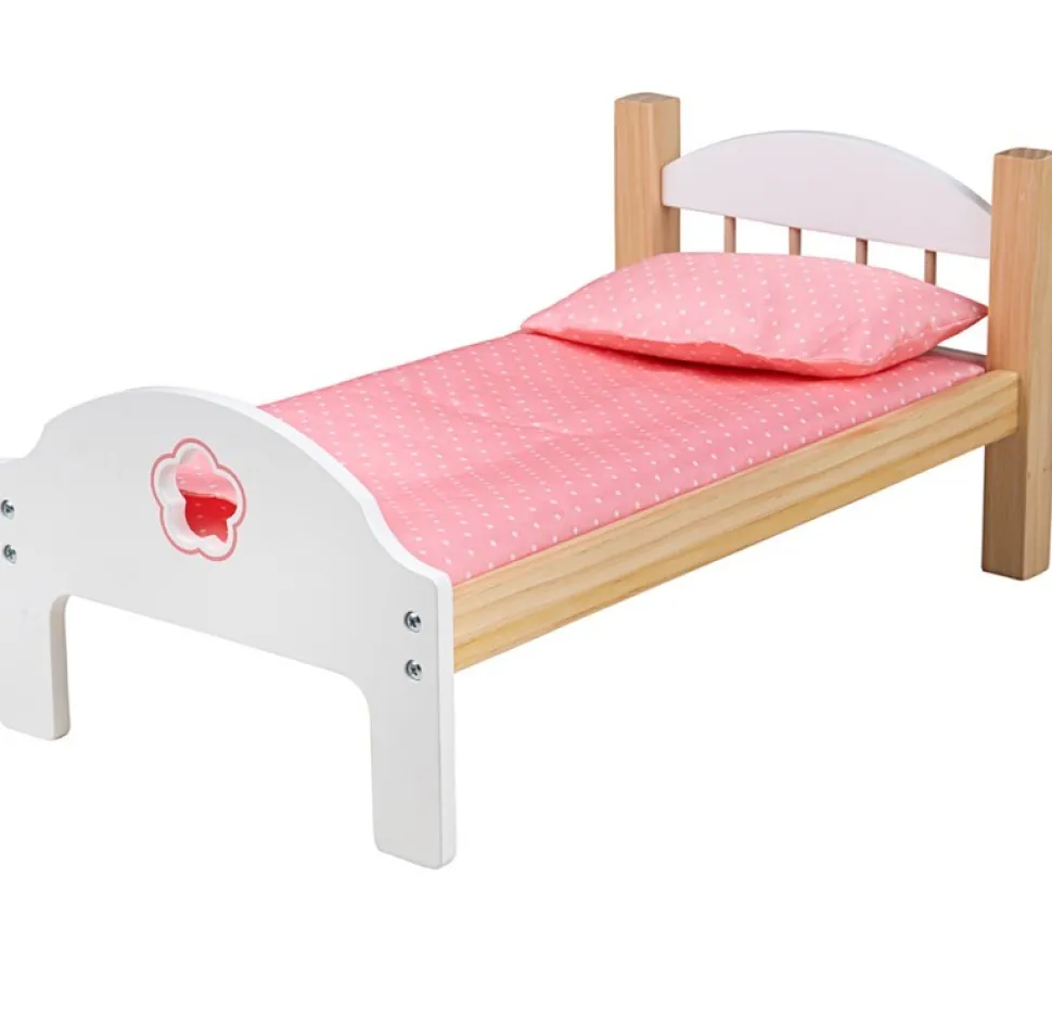 BigJigs Dolls Wooden Bed