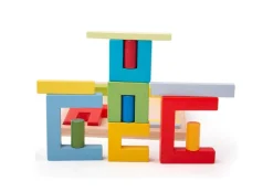 BigJigs Doorways, Cylinders and Planks Wooden Blocks