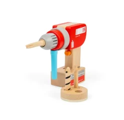 BigJigs Hand Drill with Wooden Drill Bits