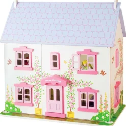 Bigjigs Heritage Rose Cottage Dolls House