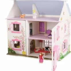 Bigjigs Heritage Rose Cottage Dolls House