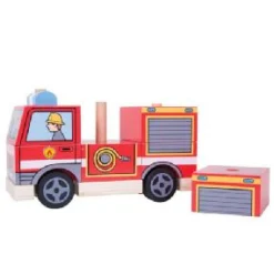 Bigjigs Stacking Fire Engine