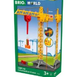 Brio Light Up Construction Crane 33835
