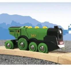 Brio World Big Green Action Locomotive Train 33593