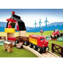 Brio World Farm Railway Set 33719