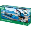 Brio World Freight Ship and Crane 33534