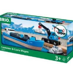 Brio World Freight Ship and Crane 33534