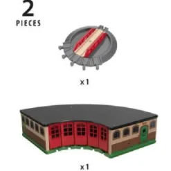 Brio World Grand Roundhouse 33736