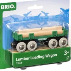 Brio World Lumber Loading Wagon 33696