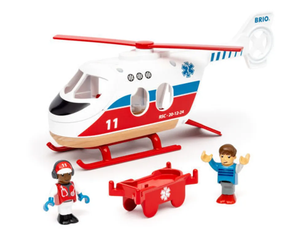 BRIO World Rescue Helicopter 36022