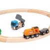 BRIO World Starter Lift and Load Set: Trains, Track and Crane 36028