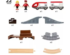 BRIO World Starter Travel Train Set 36079
