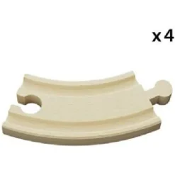 Brio World Track Short Curved Railway 33337