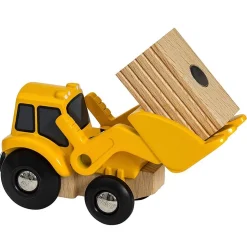 Brio World Tractor Loader with Bale 33436