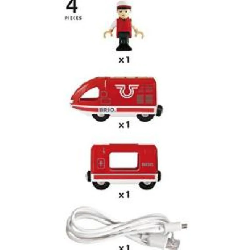 Brio World Travel Rechargeable Train 33746