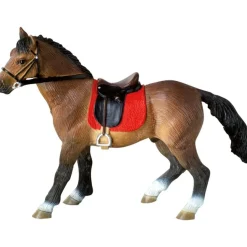 Bullyland Hanoverian Stallion Riding Horse with Tack