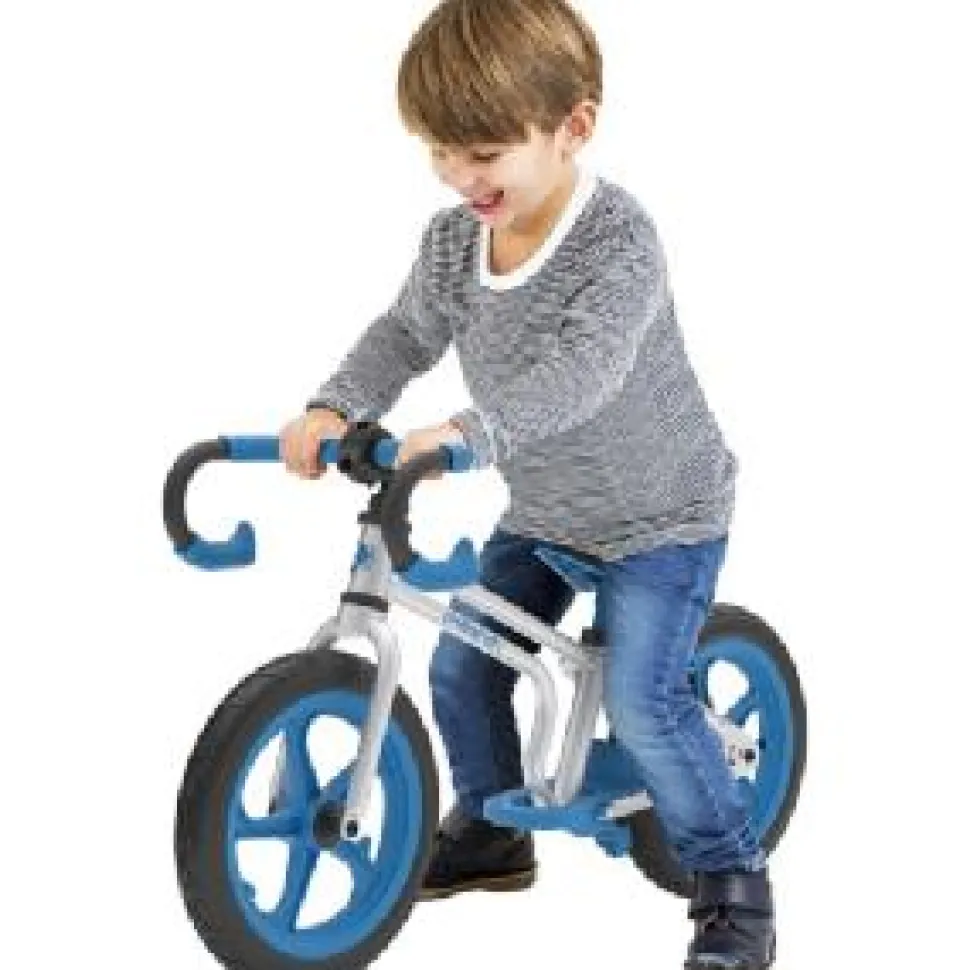 Chillafish Fixie Balance Bike with Foot Brake BLUE