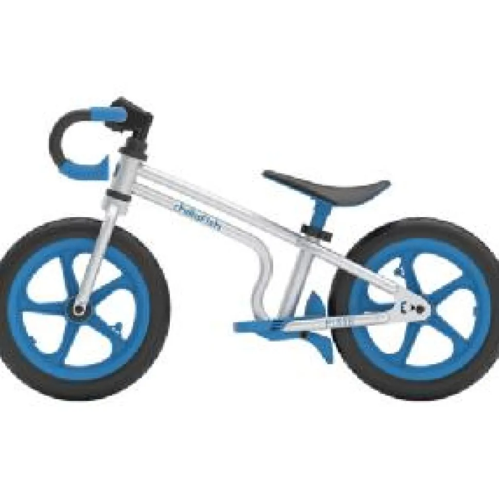 Chillafish Fixie Balance Bike with Foot Brake BLUE