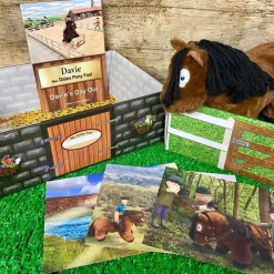 Crafty Ponies Baby Foal and Story; Highland, Welsh, New Forest, Connemara, Dartmoor, Shetland, Exmoor, Dales, Fell,