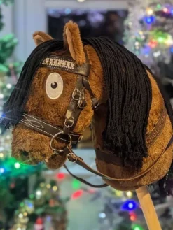 Crafty Ponies Hobby Horse Bridle with spare Crystal Browband