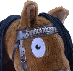 Crafty Ponies Hobby Horse Bridle with spare Crystal Browband