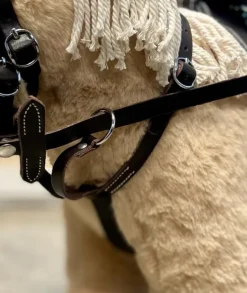 Crafty Ponies Leather Martingale with reins to fit onto your Bridle