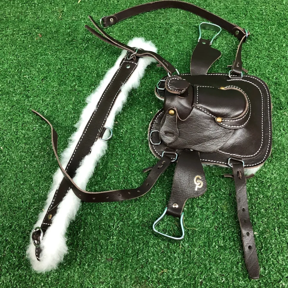 Crafty Ponies Western Leather Tack Set with Saddle Pad