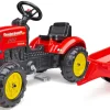 Falk Age 2 - 5, Country Farmer Red Tractor with Trailer (F2058L)