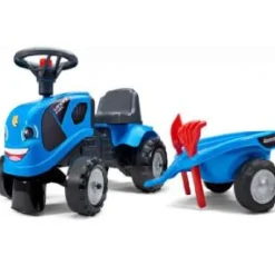 Falk Age 1+, My First Landini Tractor and Trailer with Rake and Shovel 250C