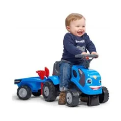 Falk Age 1+, My First Landini Tractor and Trailer with Rake and Shovel 250C