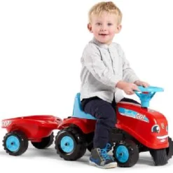 Falk Age 1+, My First Tractor To Go and Trailer 200B