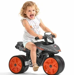 Falk Street Champion Motorcycle Push Along Balance Bike with Whisper Wheels 541S
