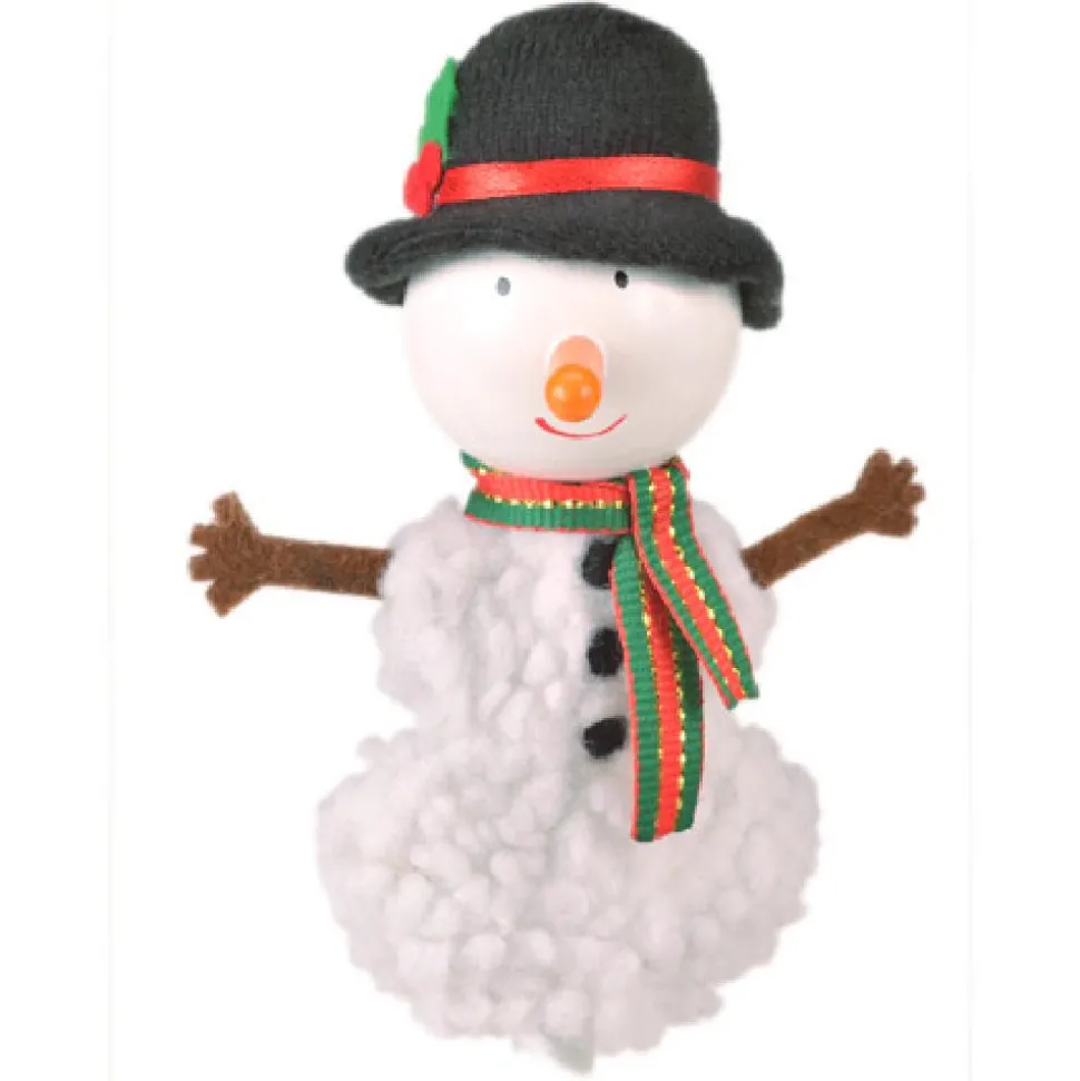 Fiesta Snowman Finger Puppet