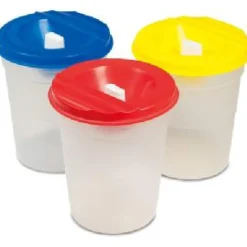 Galt Non Spill Water or Paint Pots x 3