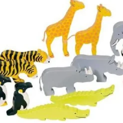 Goki Wooden African Animals