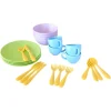 Green Toys Dish, Plate, Bowl and Cutlery Set