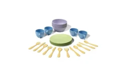 Green Toys Dish, Plate, Bowl and Cutlery Set