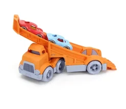 Green Toys Racing Truck with Ramp and Cars