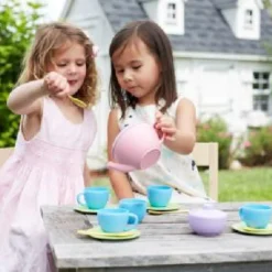 Green Toys Tea Set Pink