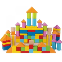 Hape 101 Wonderful Wooden Blocks Boxed