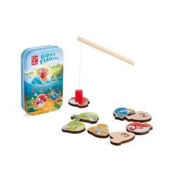 Hape Magnetic Fishing Game in a Tin