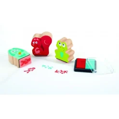 Hape Paw Print Stamps and Ink Set